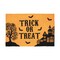 Trick Or Treat Dhurrie Halloween Door Mat